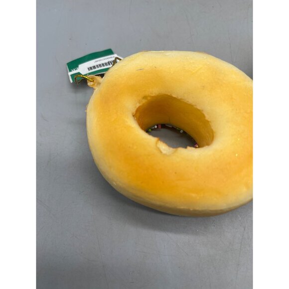 Kurt Adler sweet scoops blue sprinkle donut ornaments set of 2 squishy 3.5" READ - Picture 3 of 9